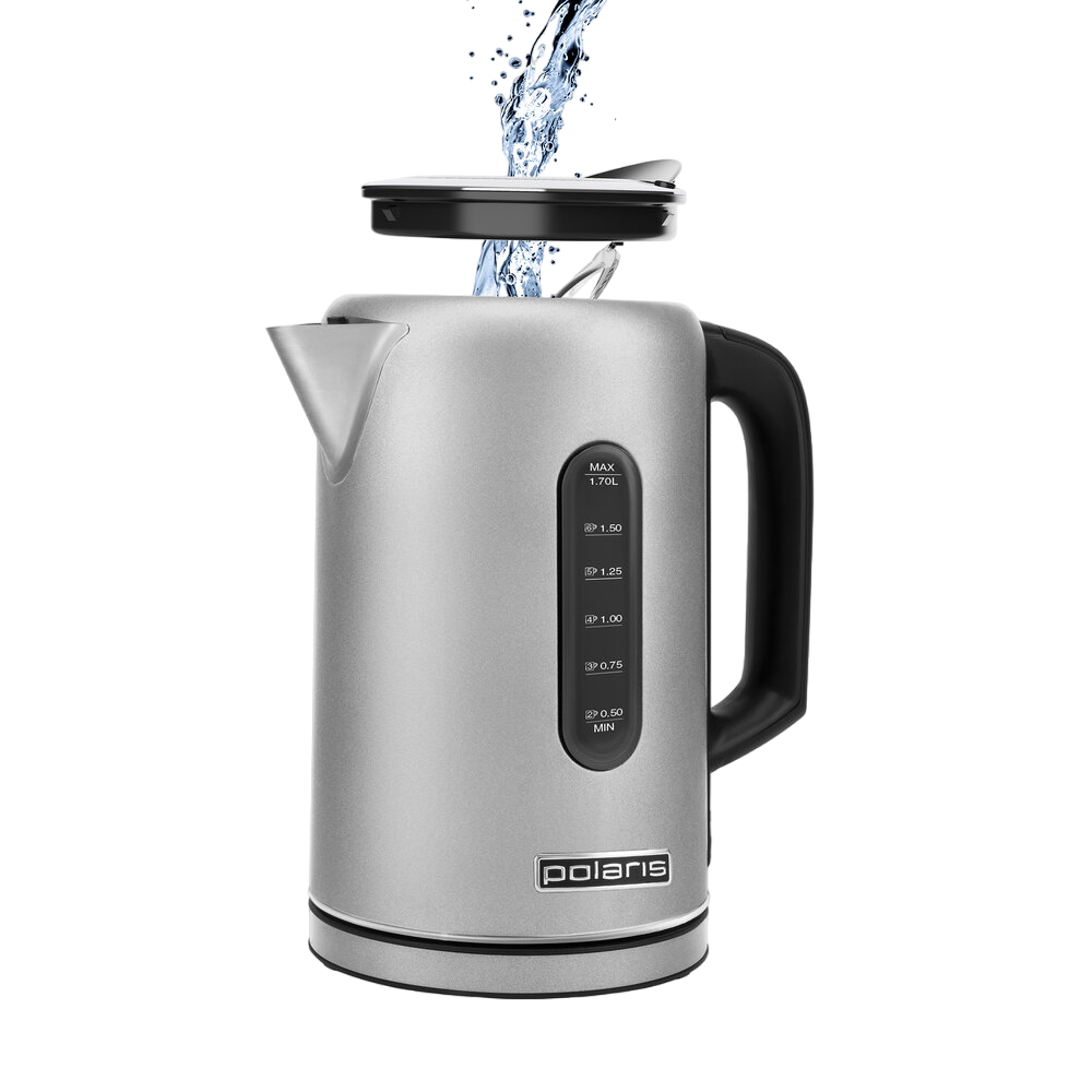 Чайник Polaris PWK 1729CA Water Way Pro цвет Серый: характеристики ...