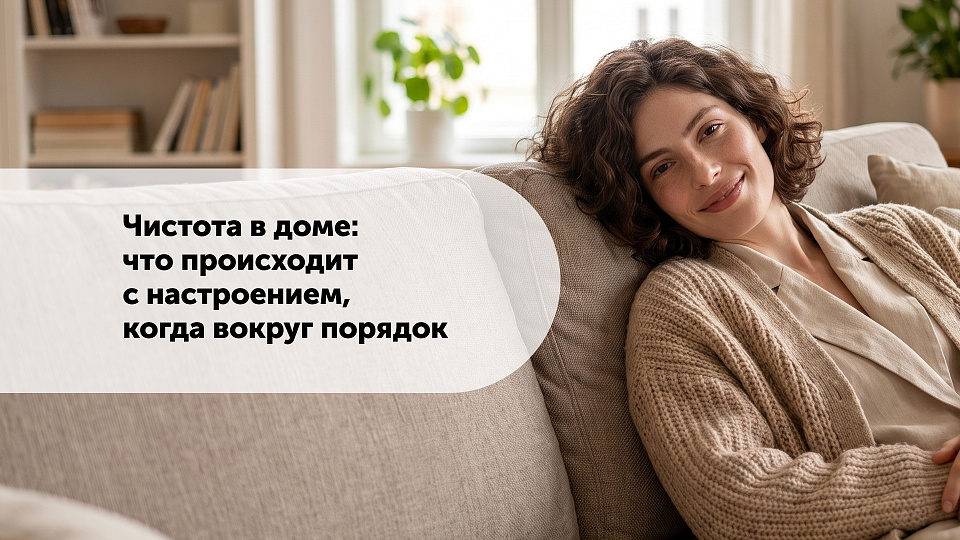 Чистота в доме: что происходит с настроением, когда вокруг порядок