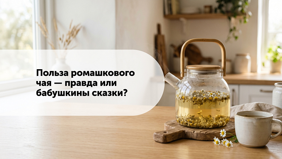 Польза ромашкового чая — правда или бабушкины сказки?