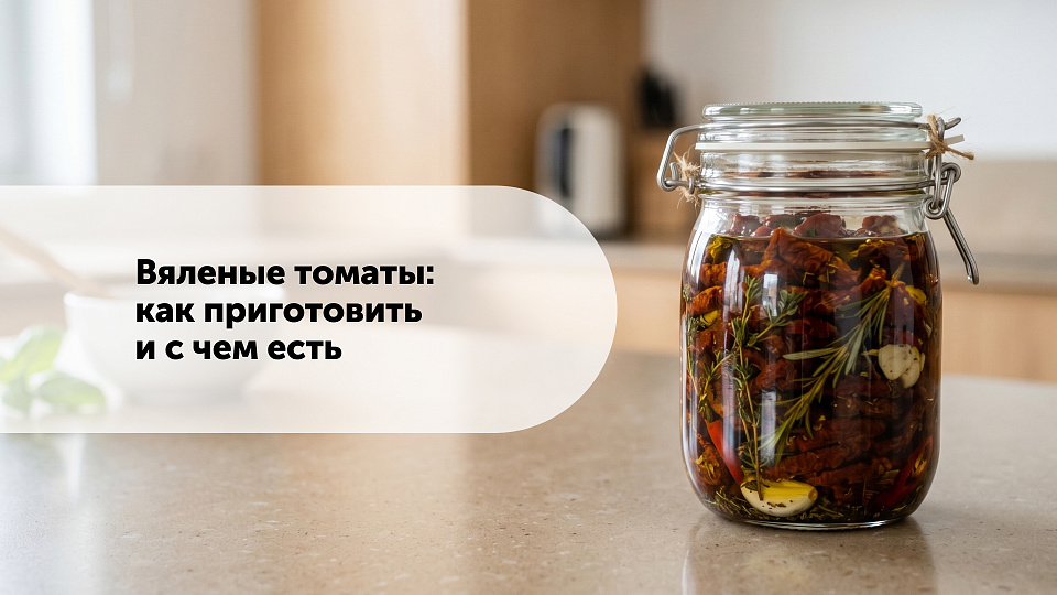 Вяленые томаты: как приготовить и с чем есть