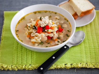 Куриный суп с вермишелью в мультиварке - рецепт для мультиварки - Patee. Рецепты
