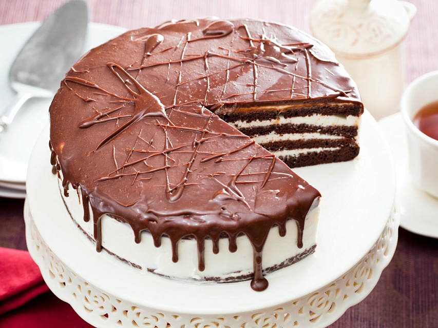 Рецепт: Шоколадный торт в мультиварке