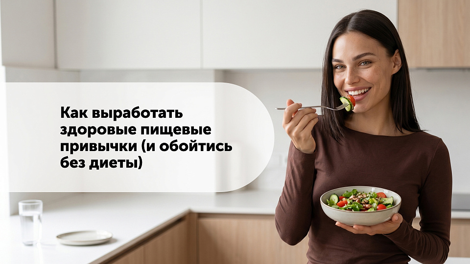 Как выработать здоровые пищевые привычки (и обойтись без диеты)