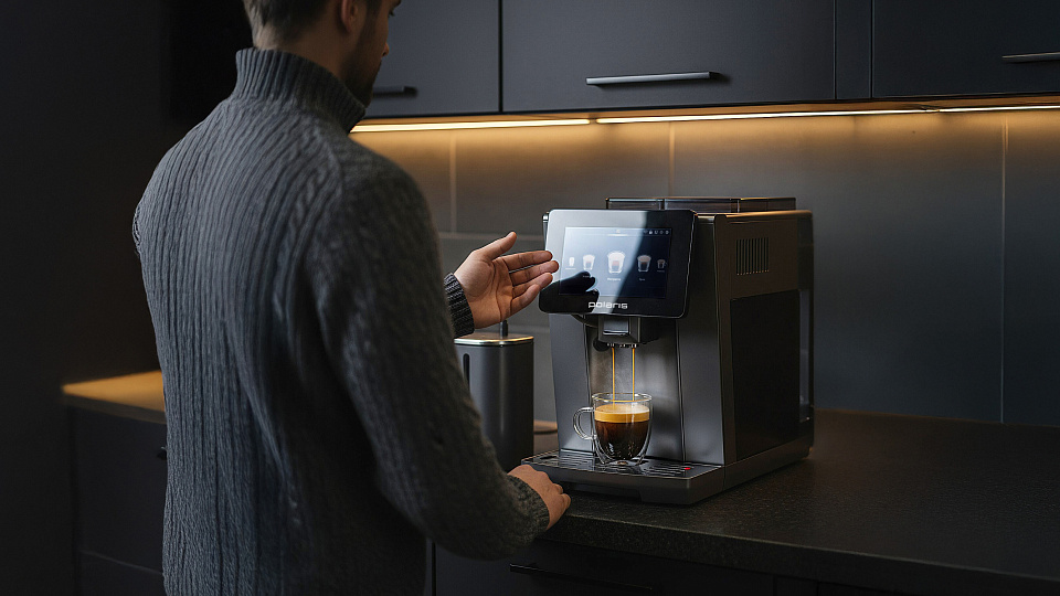 Кофемашина Polaris PACM 2085GC Wi-Fi IQ Home: когда технологии опережают желания